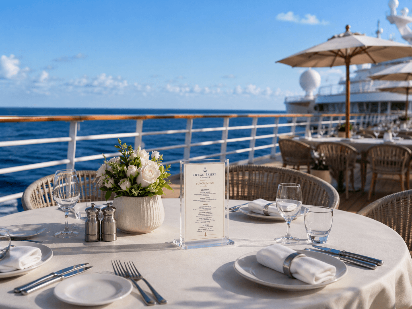 Cruise Lines hospitality presentation products