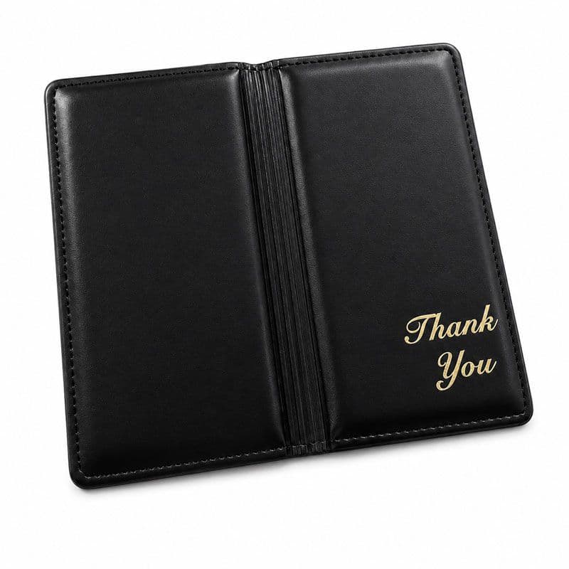 Check Presenter with Thank You Logo