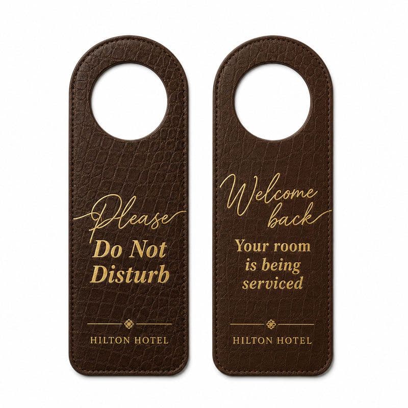 Do Not Disturb Door Hanger