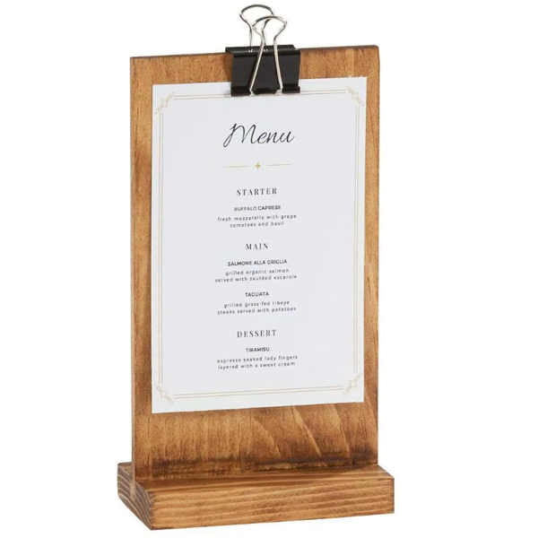 Menu Holders & Table Displays