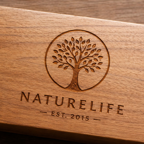 Laser Engraving customization finish on hospitality products