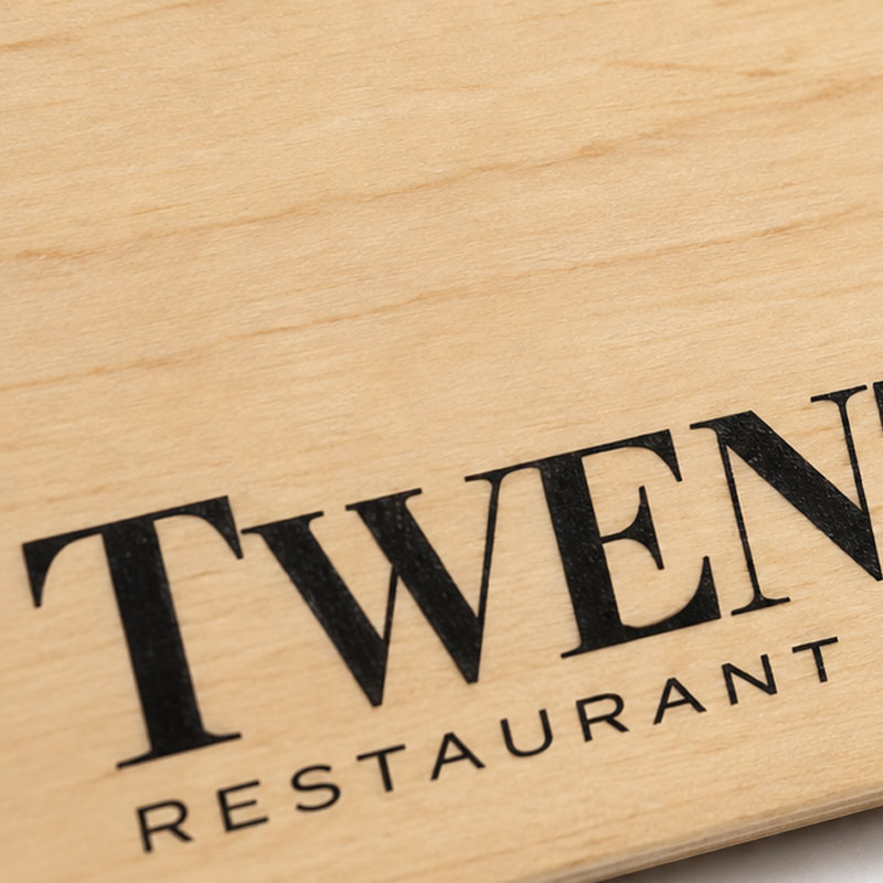 Silk Screen Printing customization finish on hospitality products