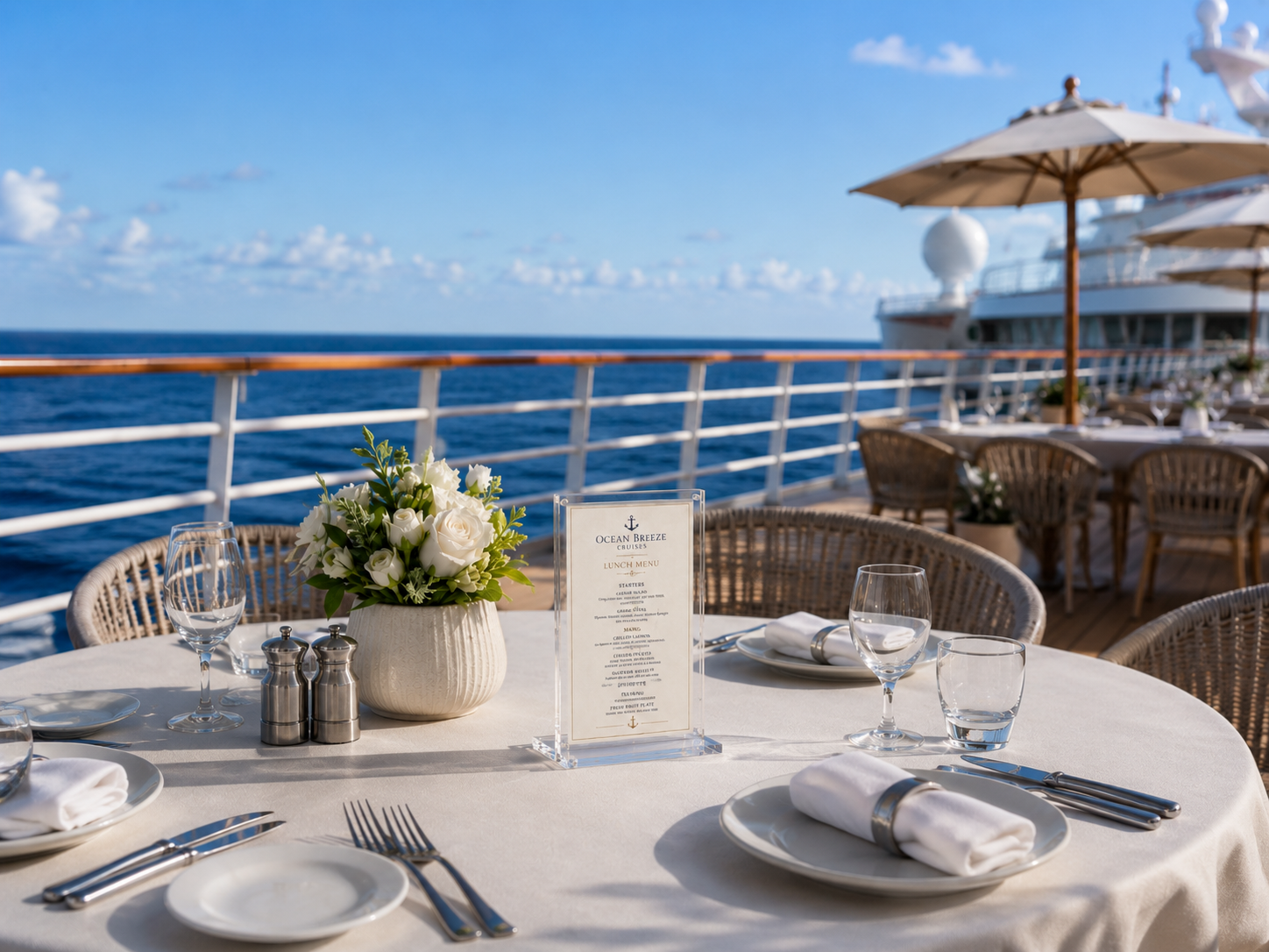 Cruise Lines hospitality presentation products