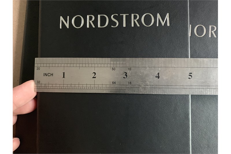 Size checking during menu cover production